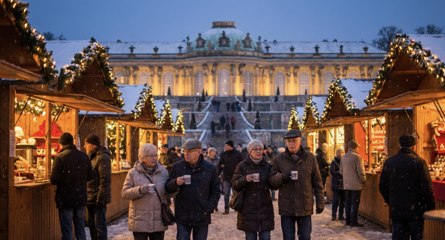 Jarmark świąteczny w Poczdamie